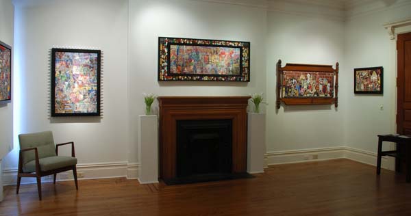 Installation of Robert Forman exhibition